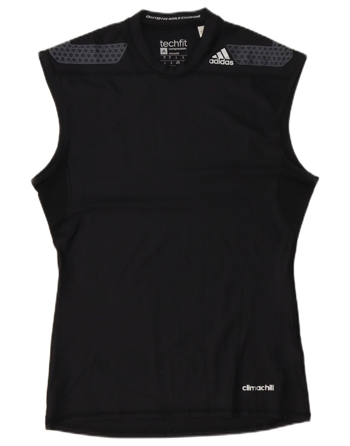 Adidas Męska kamizelka Climachill Top XL Czarny Poliester