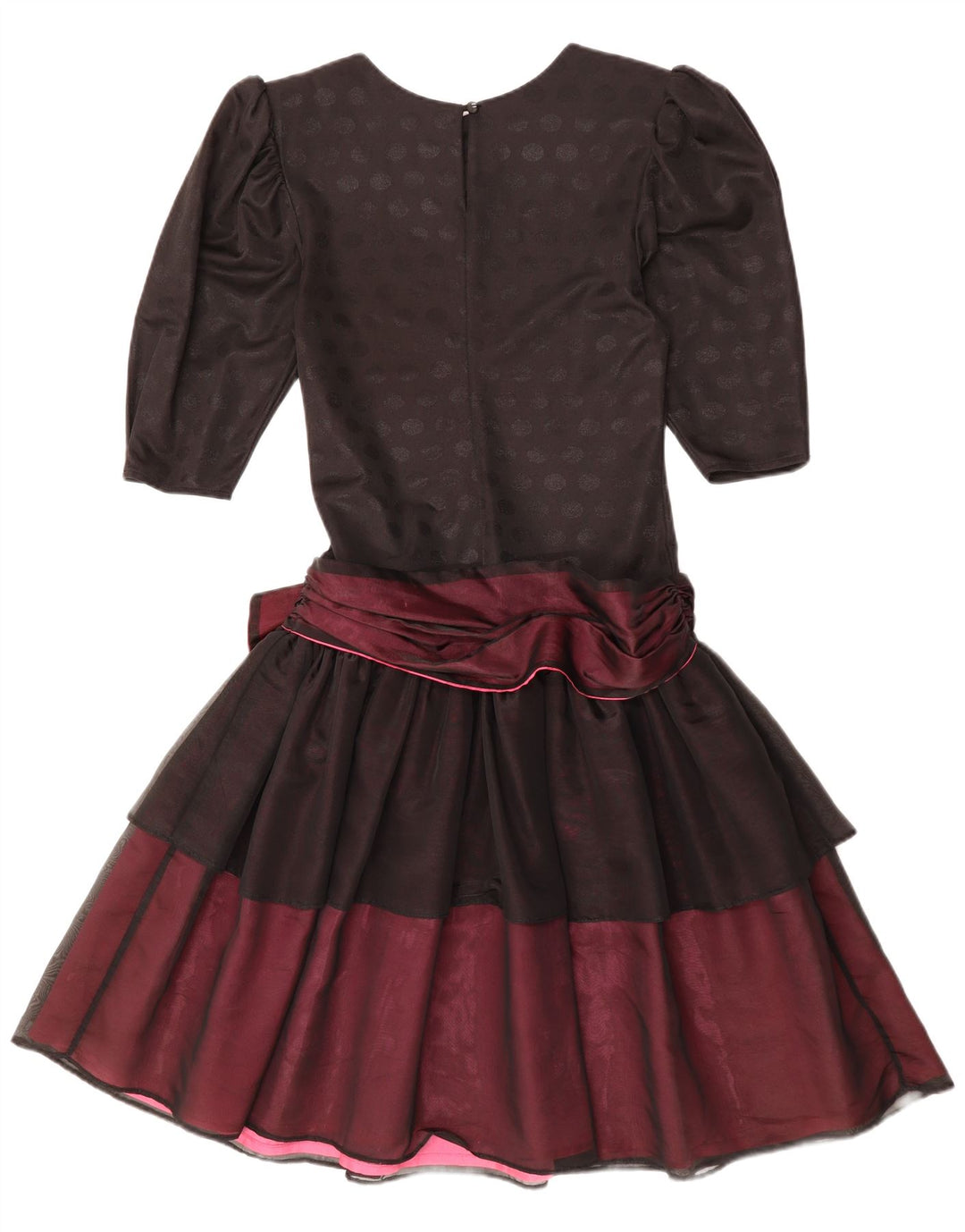 Damska wielowarstwowa sukienka YESSICA EU 36, mała, czarna, z poliestru w blokach kolorów