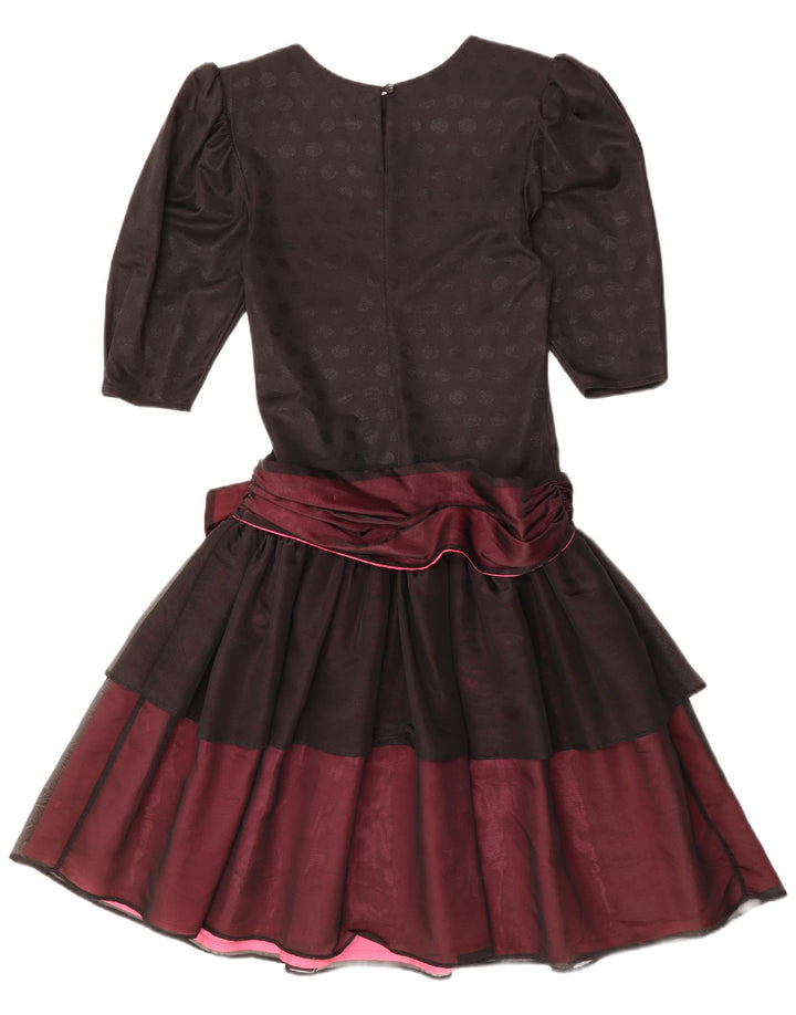 Damska wielowarstwowa sukienka YESSICA EU 36, mała, czarna, z poliestru w blokach kolorów