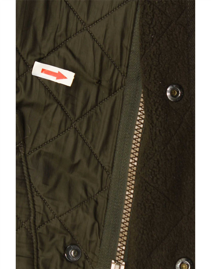 Męska pikowana kurtka Barbour UK 36 Small Green Poliamid
