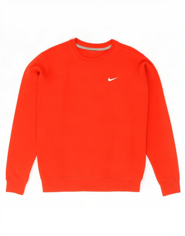 Męska bluza dresowa Nike, średnia czerwona, bawełniana