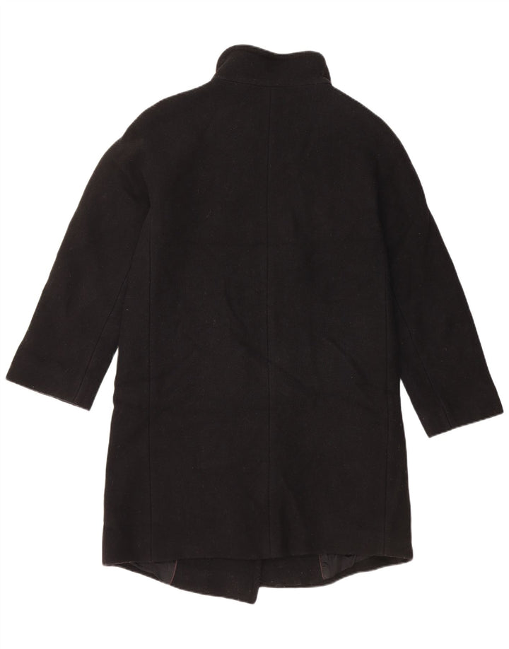 Płaszcz damski Massimo Dutti o luźnym kroju EU 34 2XS, czarna wełna