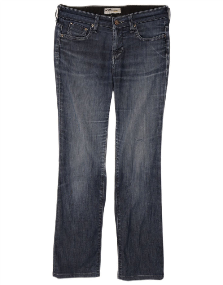 Damskie jeansy Lee Rice Bootcut W28 L27 Niebieskie, bawełniane