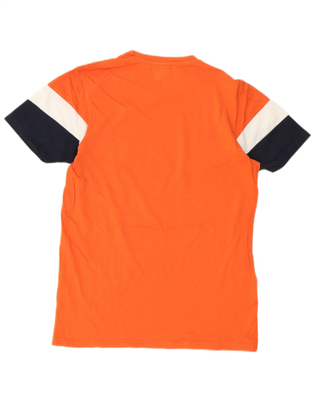 Męska koszulka z grafiką Ellesse Top, bawełniana, w kolorze średniej pomarańczy