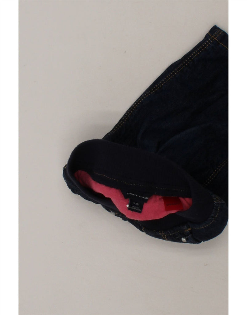TOMMY HILFIGER Baby Girls Slim Jeans 3-6 Months W16 L8 Navy Blue Cotton Vintage Tommy Hilfiger and Second-Hand Tommy Hilfiger from Messina Hembry 