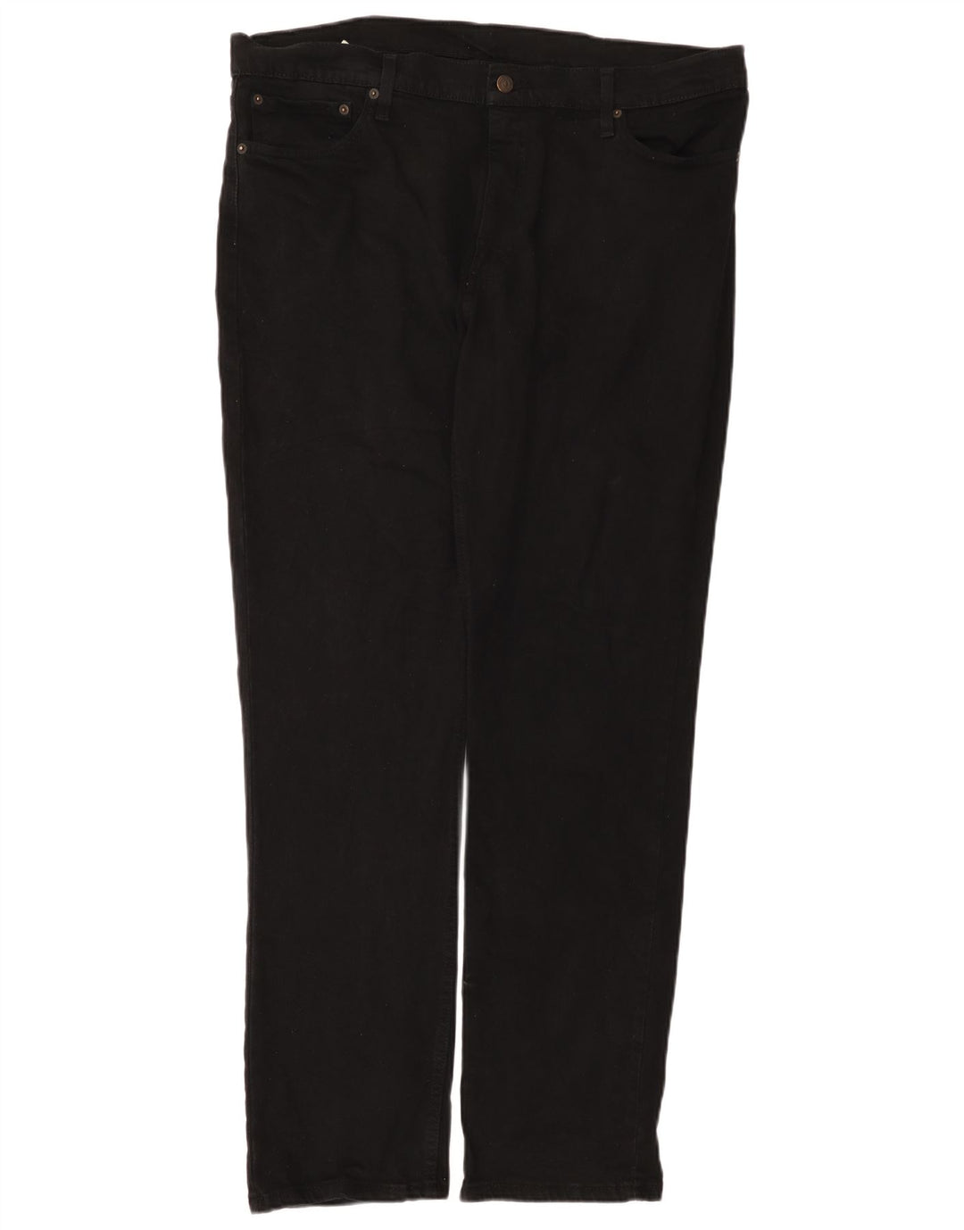 Męskie jeansy Levi's 511 Slim W38 L32 Czarna bawełna