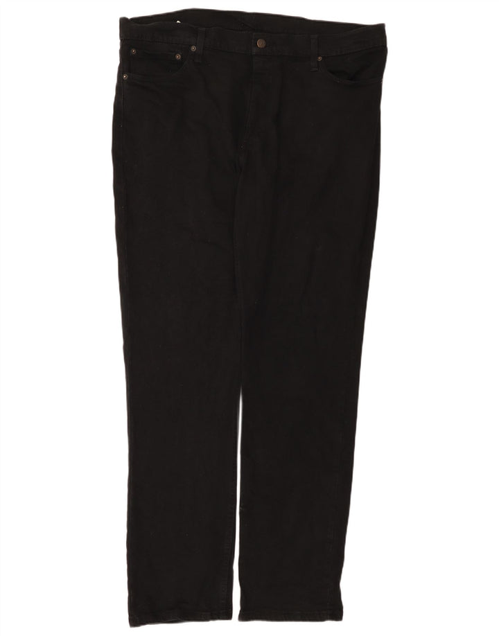 Męskie jeansy Levi's 511 Slim W38 L32 Czarna bawełna