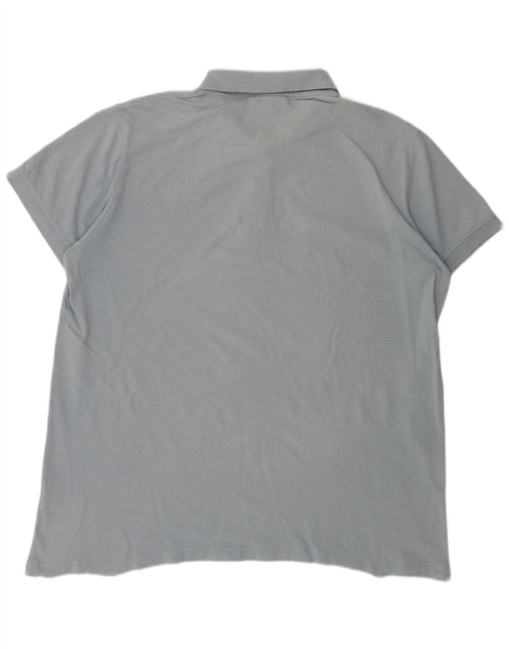 Męska koszulka polo Kappa 2XL, niebieska, bawełniana