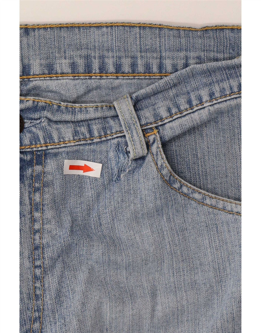 Męskie proste dżinsy Levi's W32 L34 Niebieskie bawełniane