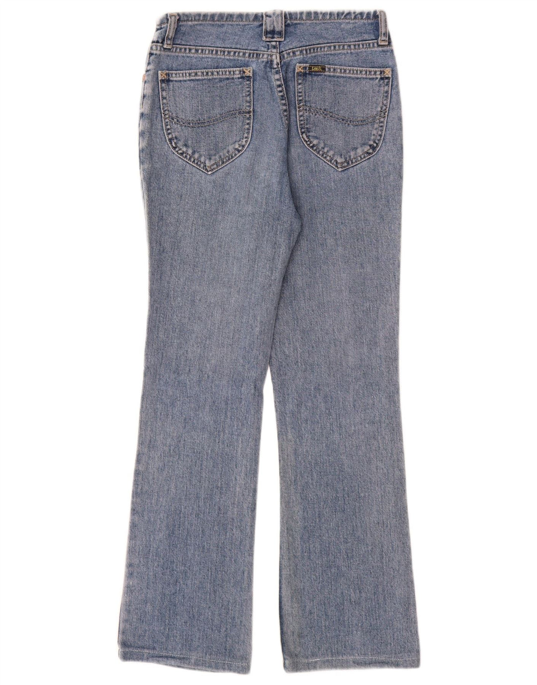Damskie jeansy Lee Bootcut W27 L28 Niebieskie bawełniane