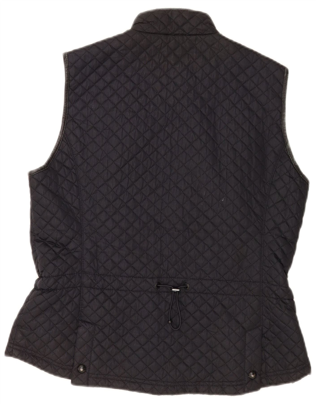 Damska pikowana kamizelka Massimo Dutti UK 18 XL, czarna, poliester