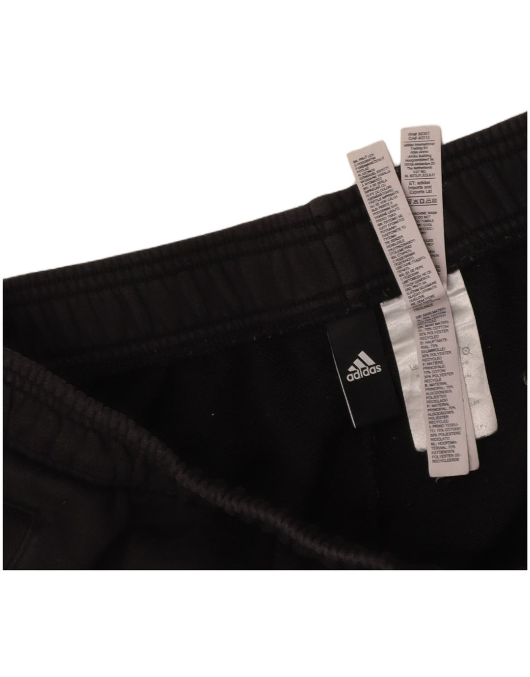 ADIDAS Mens Graphic Sport Shorts Medium Orange Cotton