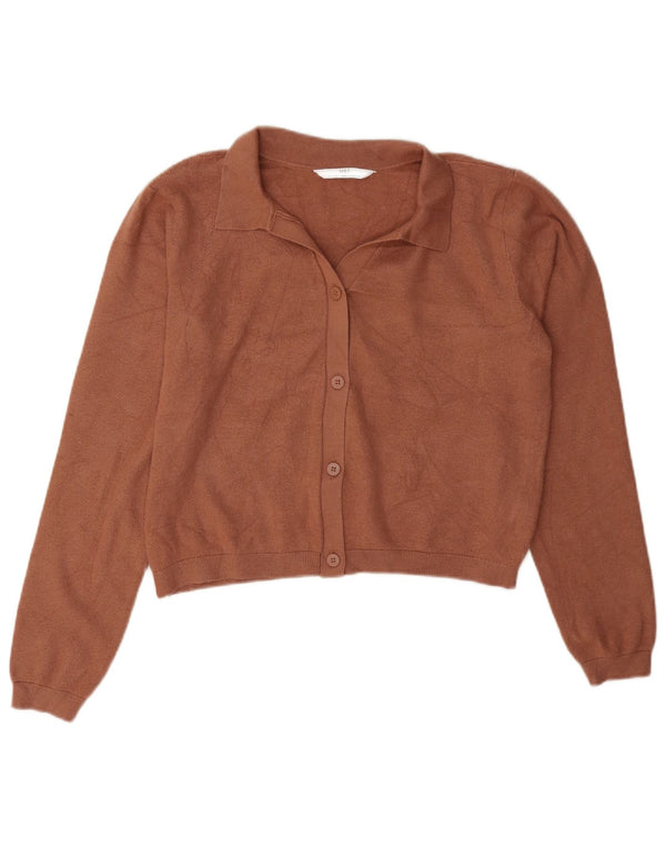 Sweter dziewczęcy Marks & Spencer Crop Cardigan 14-15 lat Brązowy Wiskoza
