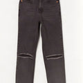 Damskie jeansy Topshop w trudnej sytuacji W25 L24 Szary poliester