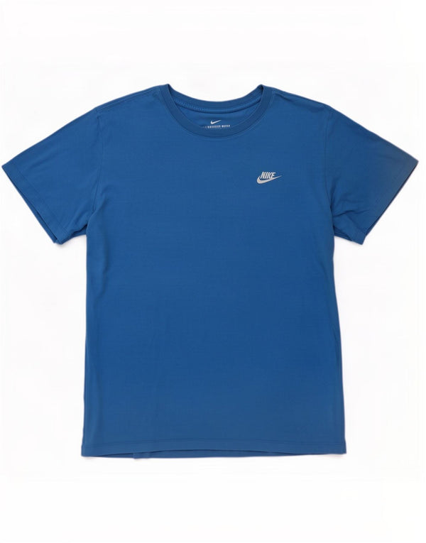 Nike Mens T-Shirt Top XL Blue Cotton