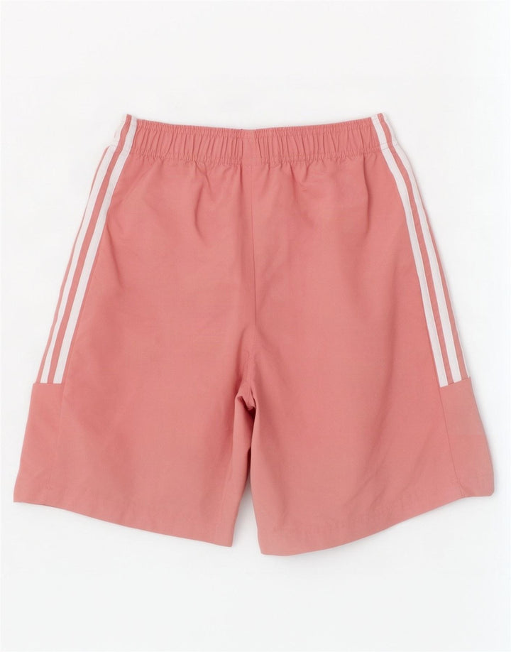 Męskie spodenki sportowe Adidas, średni różowy poliester