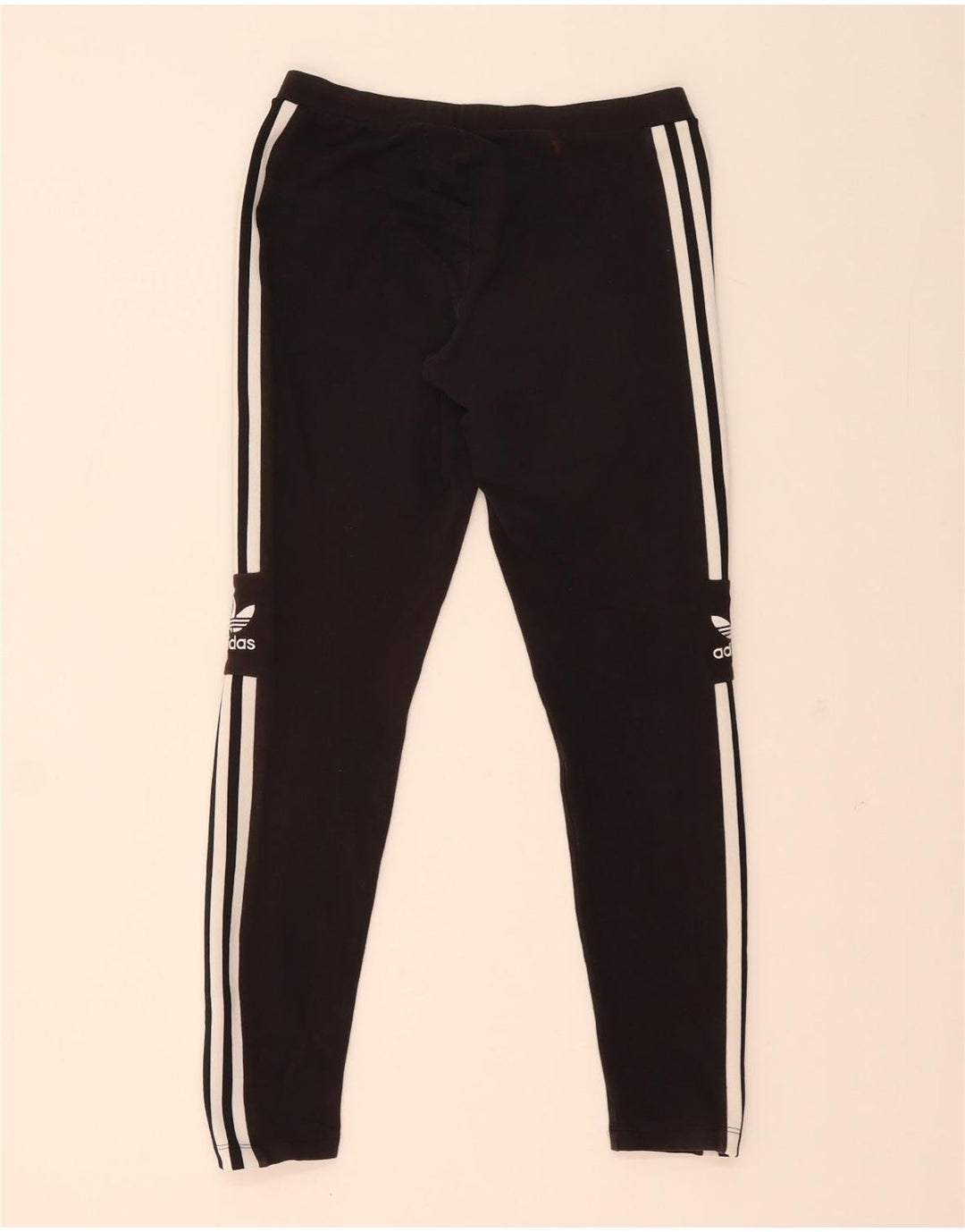 Legginsy damskie Adidas UK 14, średnie, czarne, bawełniane