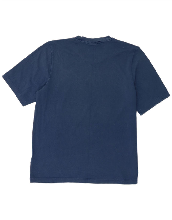 Męska koszulka graficzna Adidas Top Medium Granatowa, bawełniana