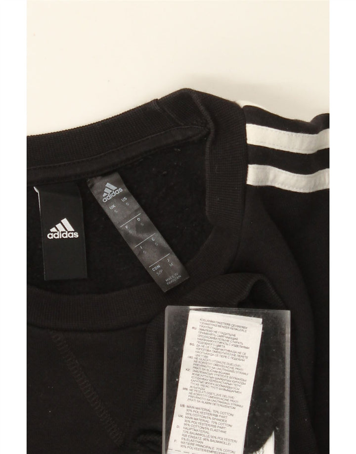 Bluza męska ADIDAS, mała, czarna, bawełniana