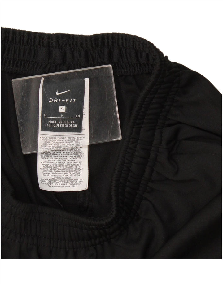 Męskie spodnie dresowe Nike Dri Fit, małe, czarne, poliestrowe