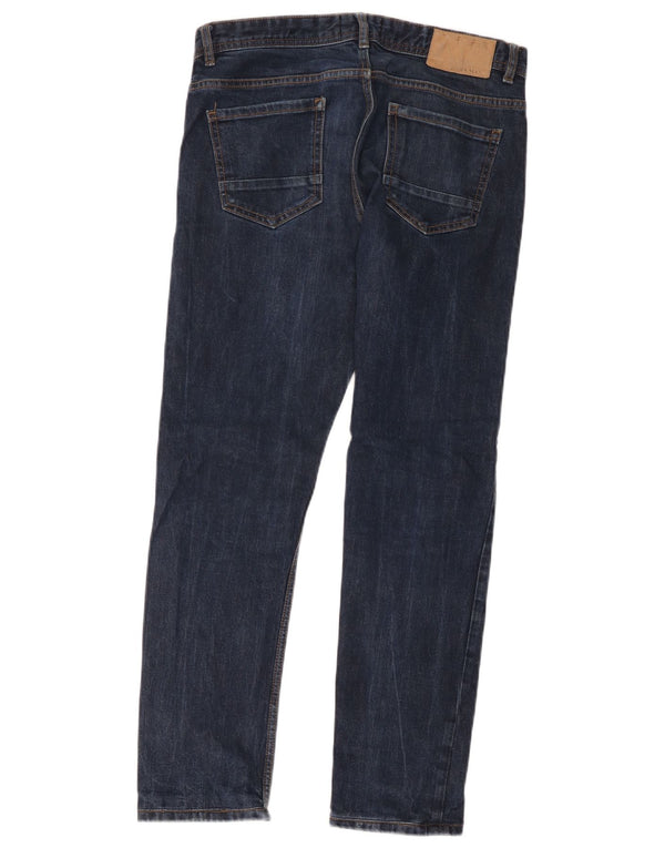 Męskie jeansy slim fit Zara EU 40 Medium W32 L29 Granatowa bawełna