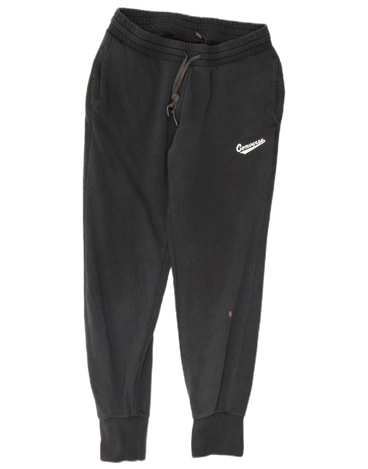 Damskie spodnie dresowe Converse Joggers UK 12 Medium Black Cotton