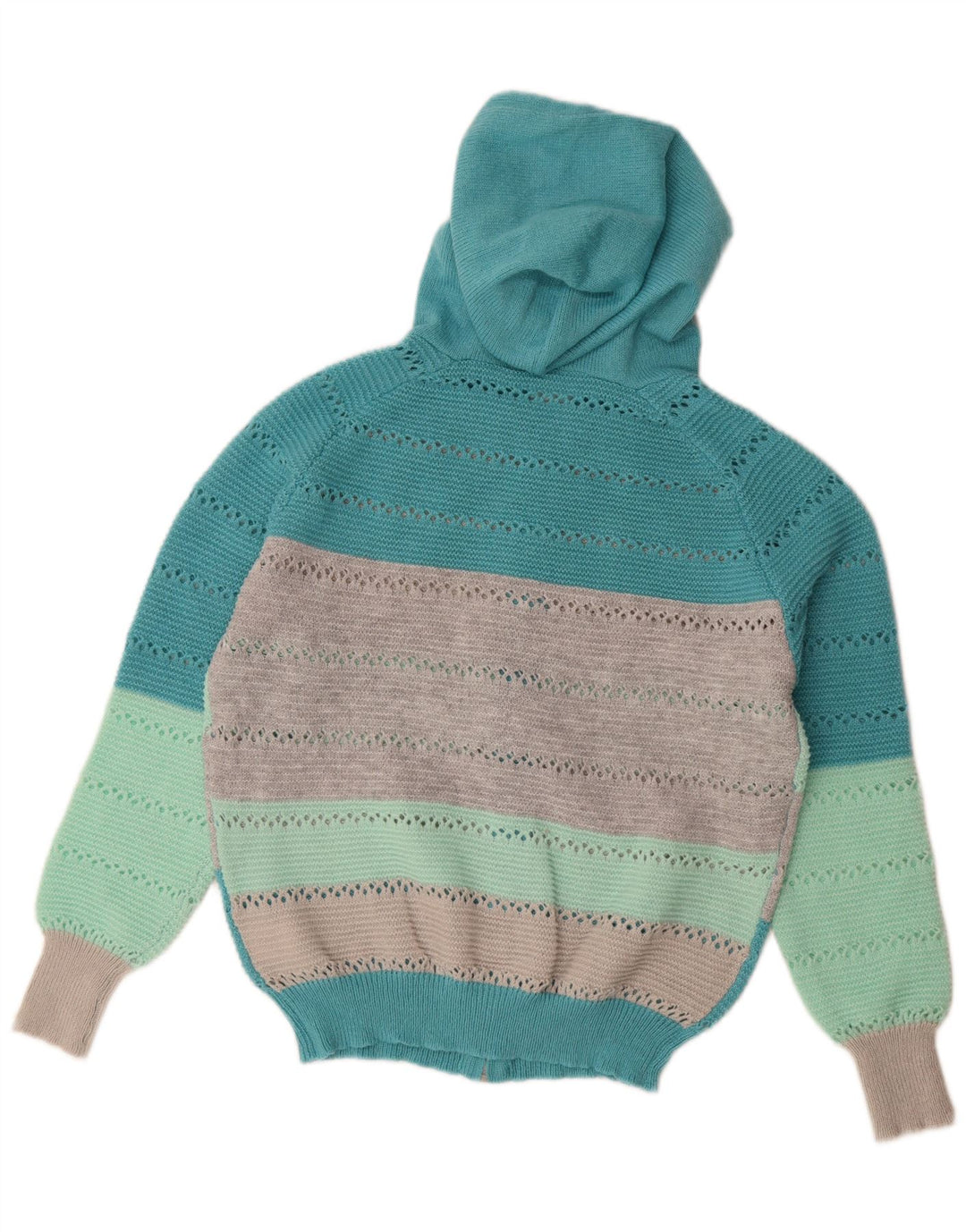 Sweter damski Shein Oversize z zamkiem błyskawicznym UK 14 Średni wielobarwny