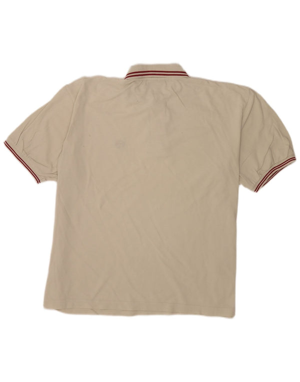 Męska koszulka polo Sergio Tacchini 2XL z bawełny w białe paski