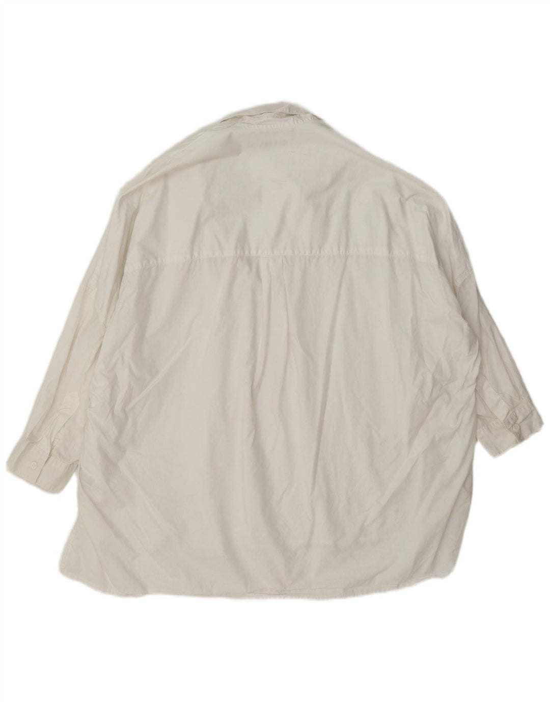 Damska koszula oversize z rękawem 3/4 French Connection UK 18 XL, biała