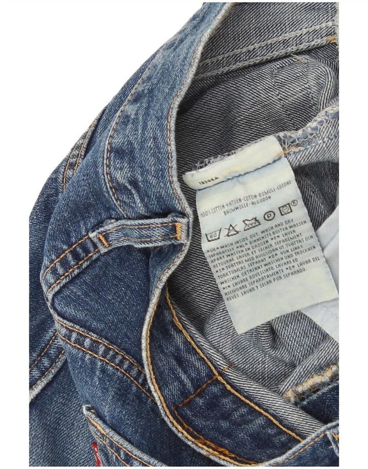 Męskie dżinsy Capri Levi's Rozmiar 34 W34 L17 Niebieska bawełna