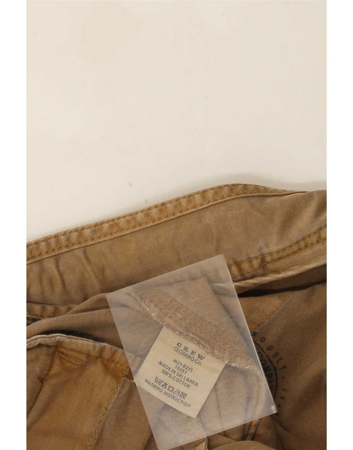 Męskie spodenki cargo Crew Clothing W38 XL, brązowa bawełna