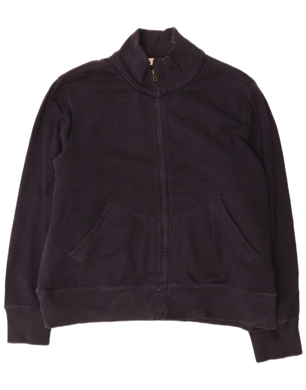 Eddie Bauer Mens Tracksuit Top Jacket 2XL Navy Blue Cotton