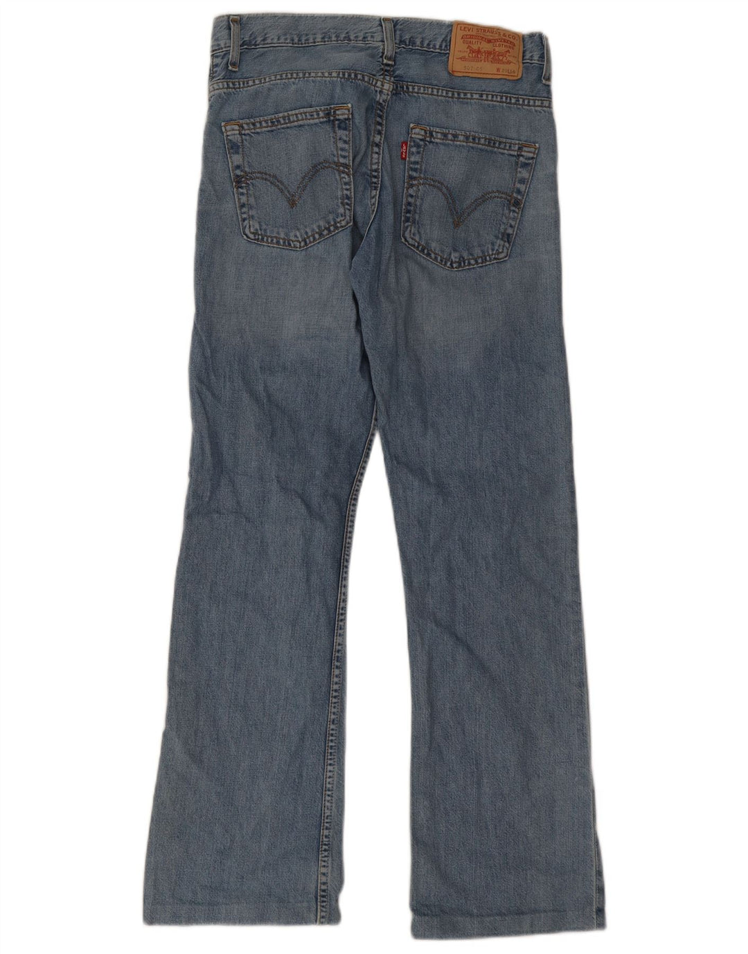 Męskie dżinsy Levi's Bootcut W29 L30 Blue Cotton