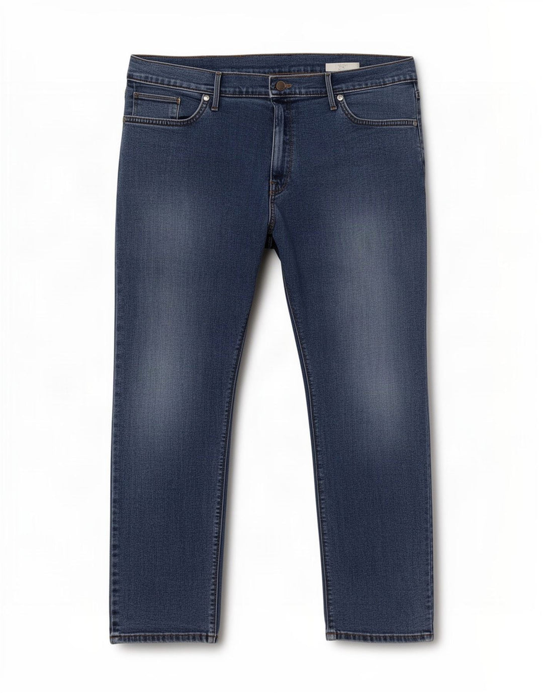 Marks & Spencer Męskie jeansy slim W38 L29 Niebieskie bawełniane