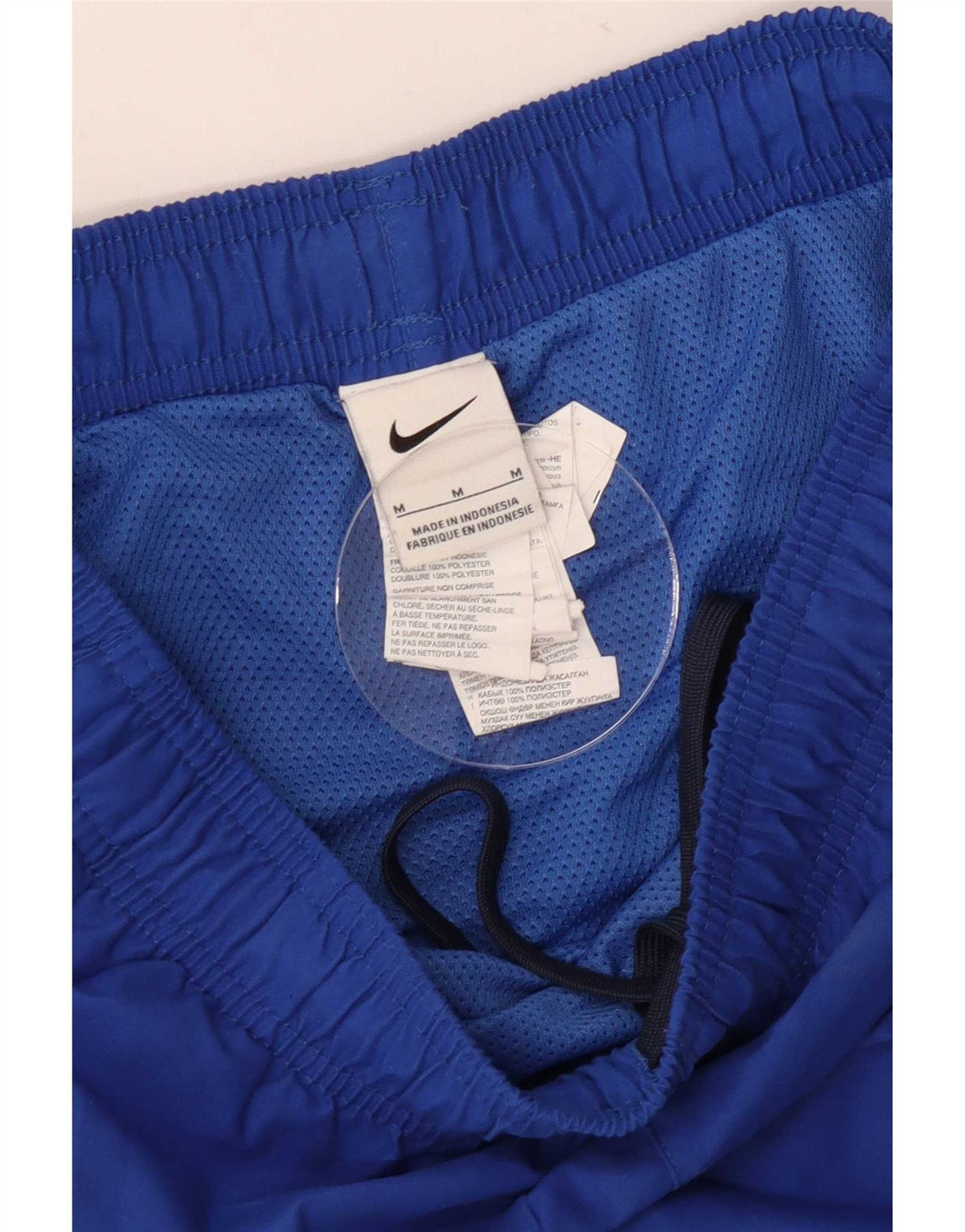 Męskie spodenki sportowe Nike, średni niebieski, poliester