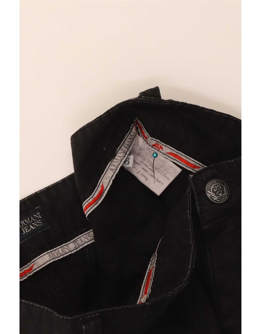Damskie spodenki Chino Armani Jeans W30 Medium Black