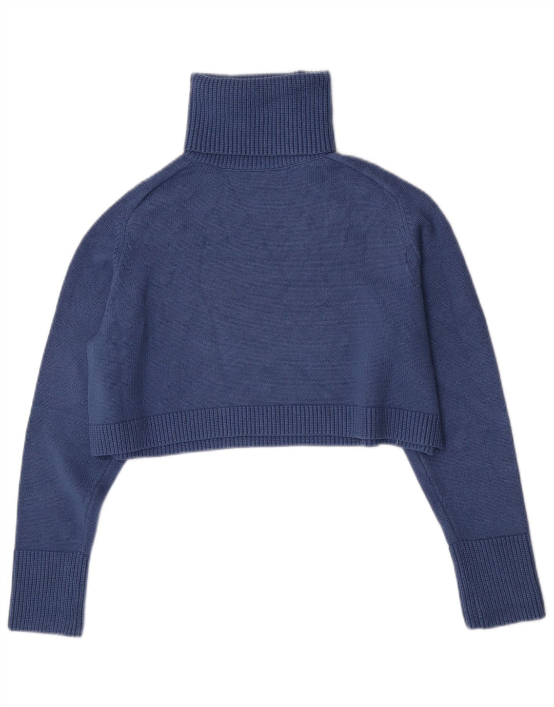 Damski sweter oversize Zara z okrągłym dekoltem UK 10 Small Blue