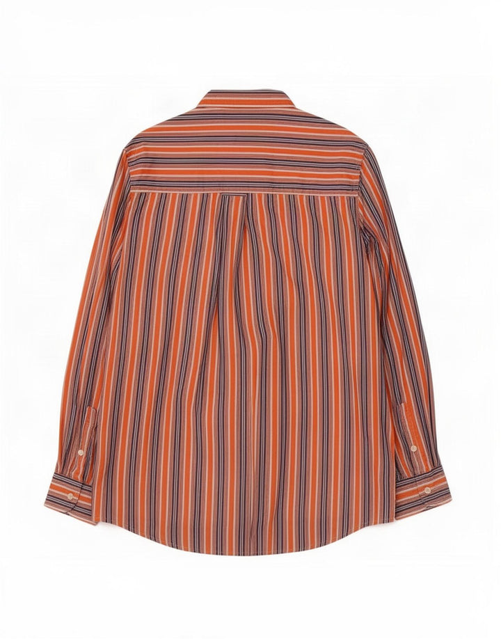 Koszula męska Chaps Easy Fit, duża, bawełniana w pomarańczowe paski