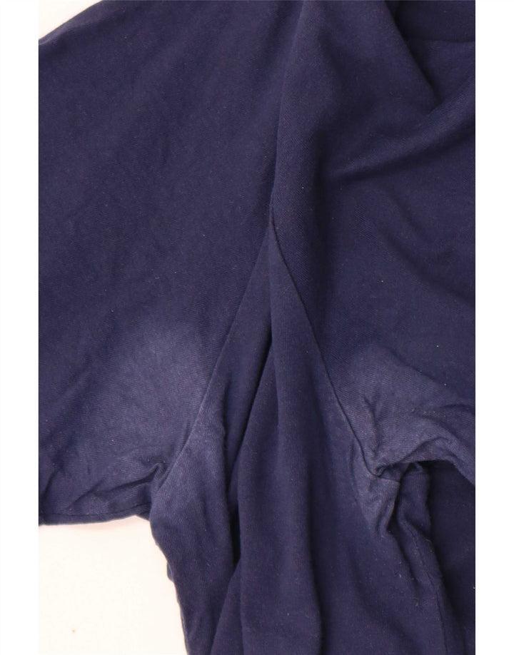 T-shirt męski Nike, średni, granatowy, bawełniany