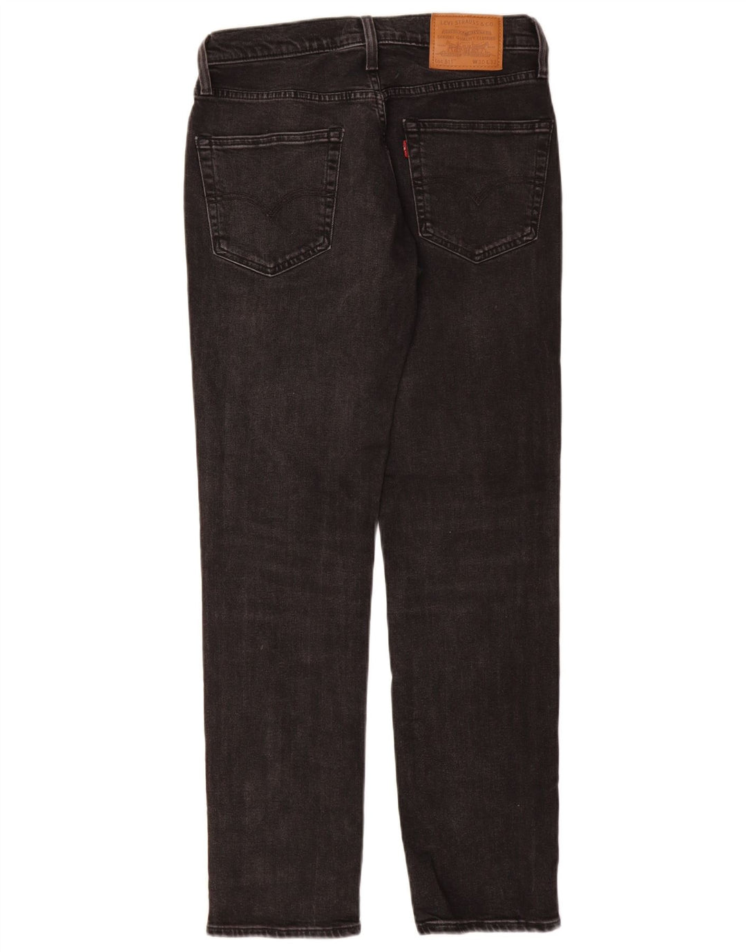 Męskie jeansy LEVI'S 511 Slim W30 L32 Czarna bawełna