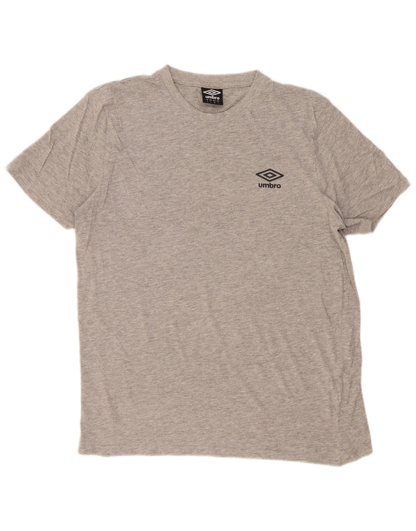 Męski T-shirt Umbro, duży, szary