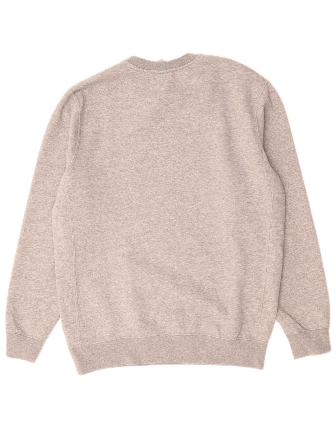 Męski sweter z grafiką Nike, średnioszary, bawełniany