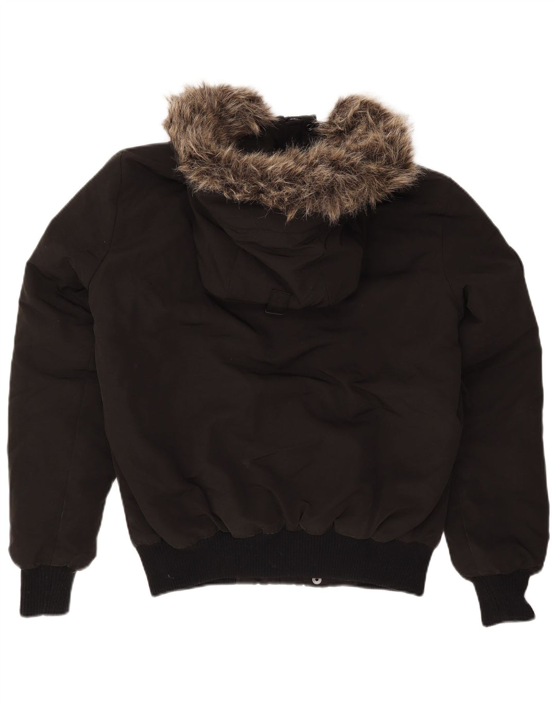 Męska ocieplana kurtka z kapturem Superdry UK 36, mała czarna