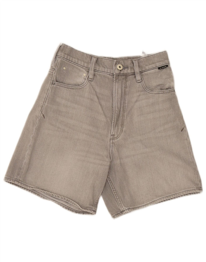 Damskie spodenki jeansowe G-Star W28 Średnioszare, bawełniane