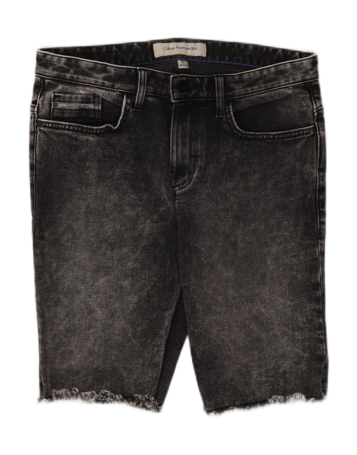 Męskie spodenki jeansowe Calvin Klein W30 Średnioszare, bawełniane