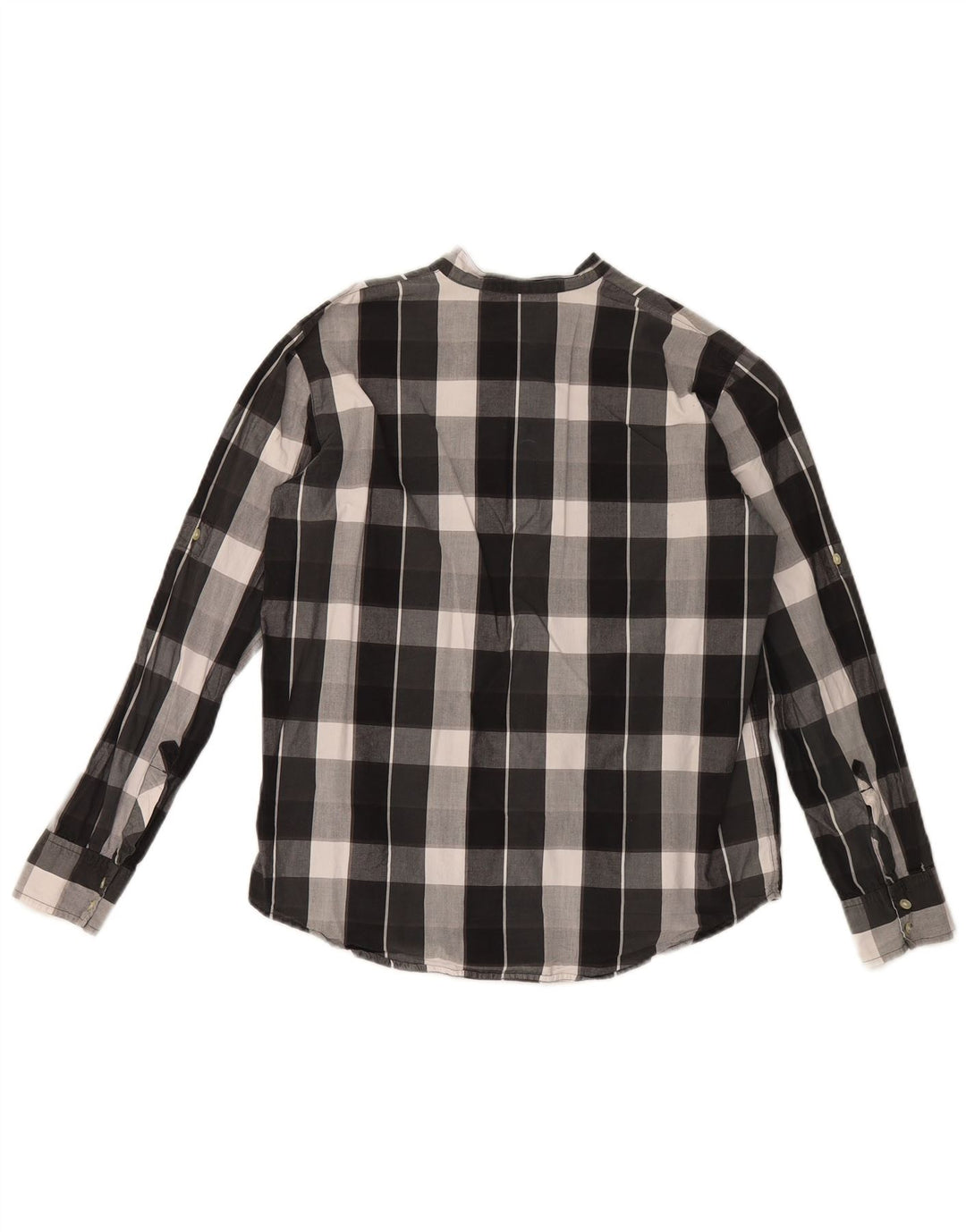 Koszula męska Carhartt, mała, czarna, bawełniana w kratkę