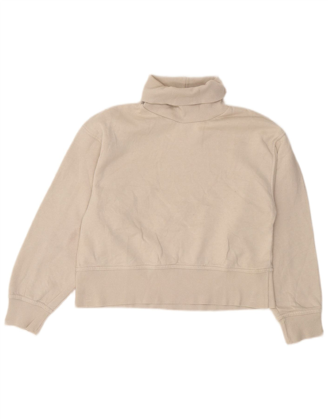 Bluza damska Zara Crop Jumper UK 10 Small White