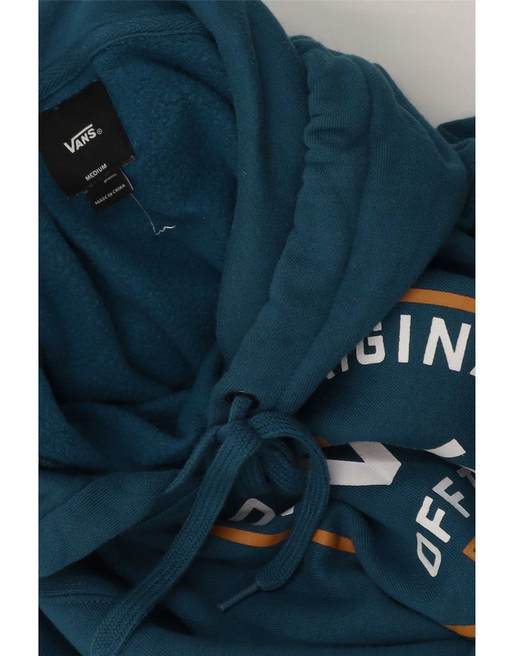 Męski sweter z kapturem Vans Graphic, średni niebieski