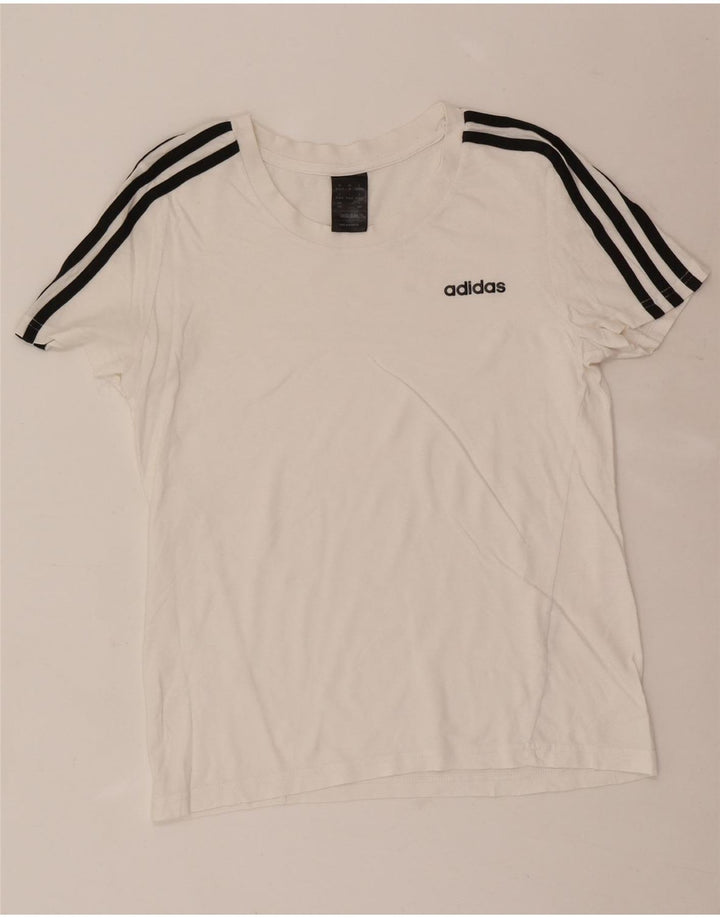 Damska koszulka Adidas Top UK 12/14 Średnia biel
