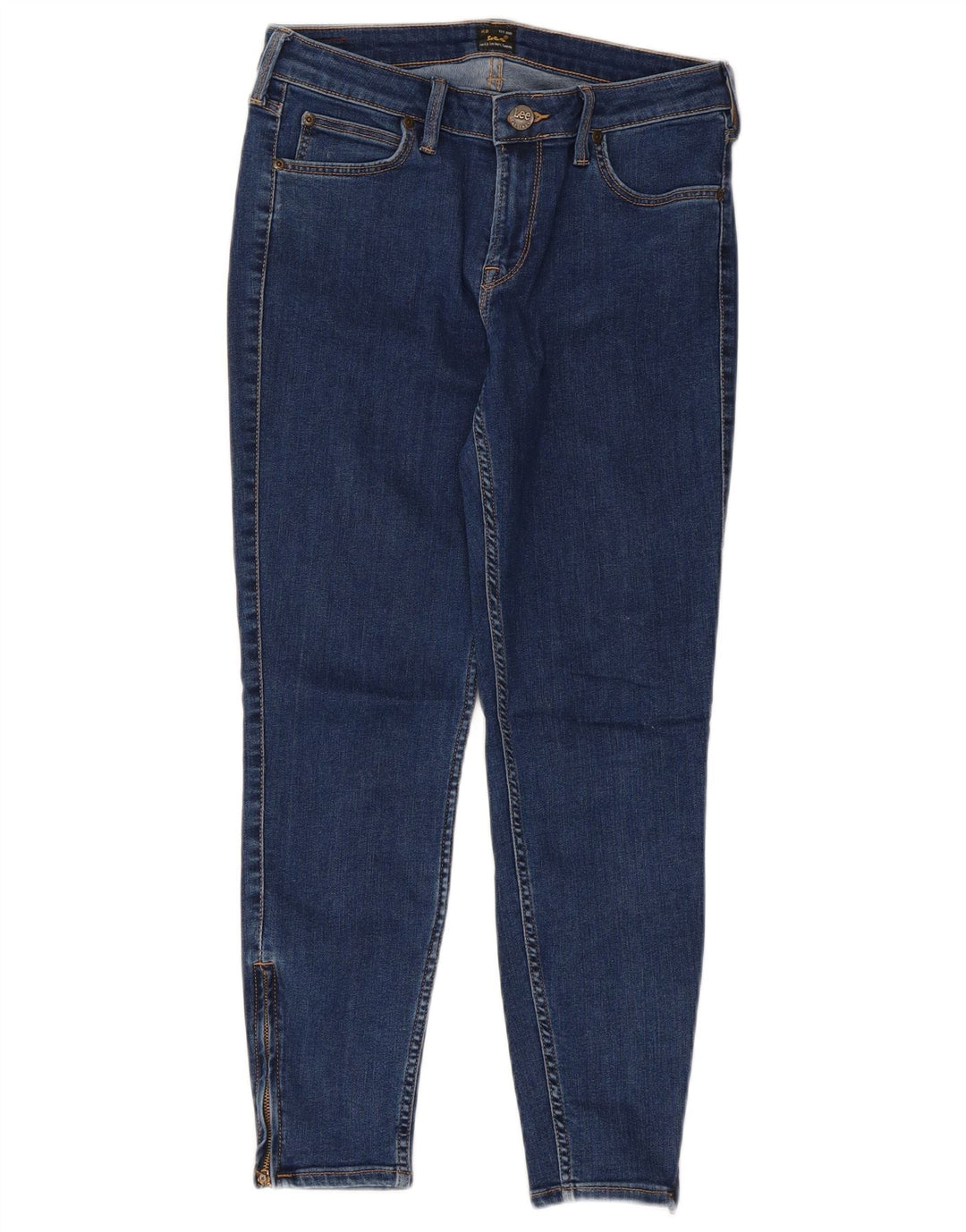 Damskie jeansy Lee Slim W30 L25 Niebieskie